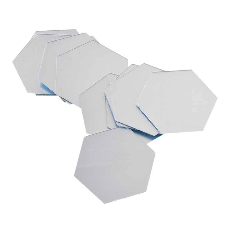 Casa si Gradina - Decoratiuni - Oglinzi - Set Oglinzi Design Hexagon - Oglinzi Decorative Acrilice Cristal - Diamant - MyStyle Luxury Home 10 bucati/set - Infinity.ro