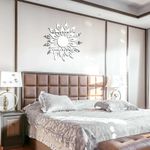 Casa si Gradina - Decoratiuni - Oglinzi - Set Oglinzi Decorative Acrilice 3D SILVER SUNFLOWER Luxury Home 27 bucati MyStyle® - Infinity.ro