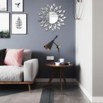 Casa si Gradina - Decoratiuni - Oglinzi - Set Oglinzi Decorative Acrilice 3D SILVER SUNFLOWER Luxury Home 27 bucati MyStyle® - Infinity.ro
