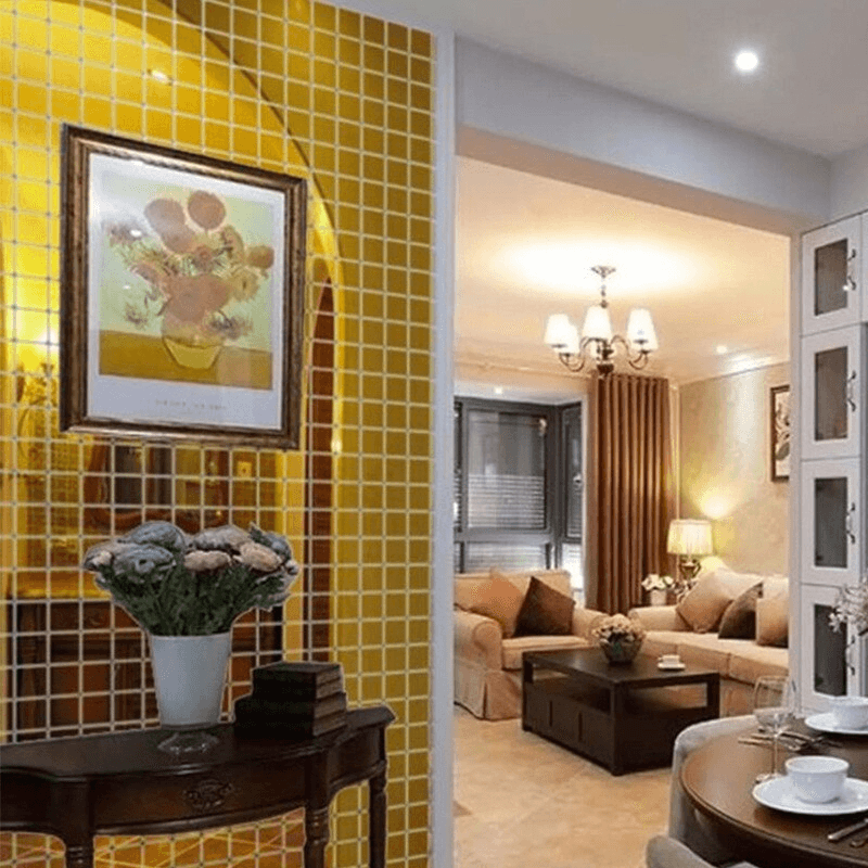 Casa si Gradina - Decoratiuni - Oglinzi - Set Oglinzi Design Patrat 4/4 cm - Oglinzi Decorative Acrilice GOLD MyStyle Luxury Home 100 bucati/set - Infinity.ro