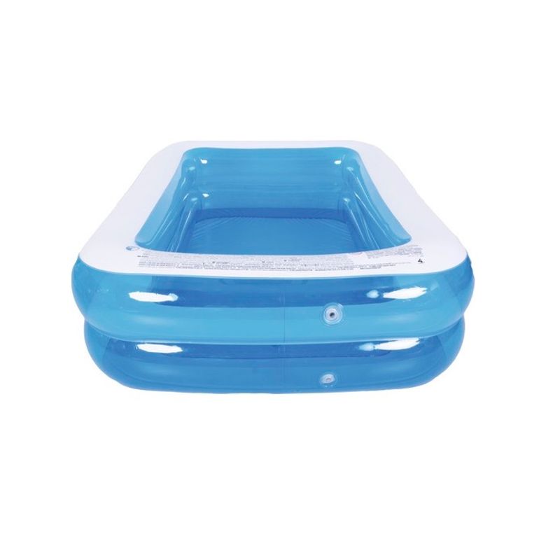 Casa si Gradina - Gradina si terasa - Piscine si accesorii - Piscine - Piscina gonflabila Family, 197x143x49 cm, capacitate 440 l, albastru alb - Infinity.ro