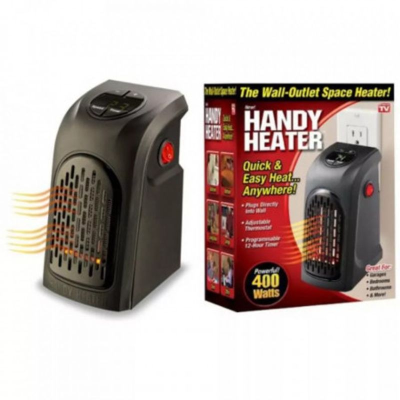 Electronice si Electrocasnice - Climatizare si sisteme de incalzire - Aparate incalzire aer - Aeroterme - Aeroterma portabila Handy Heater 400 W - Infinity.ro