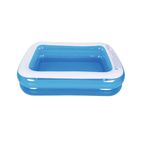 Casa si Gradina - Gradina si terasa - Piscine si accesorii - Piscine - Piscina gonflabila Family, 197x143x49 cm, capacitate 440 l, albastru alb - Infinity.ro