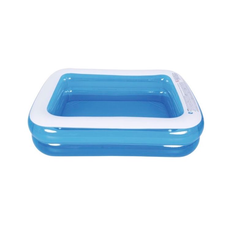 Casa si Gradina - Gradina si terasa - Piscine si accesorii - Piscine - Piscina gonflabila Family, 197x143x49 cm, capacitate 440 l, albastru alb - Infinity.ro