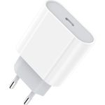 Laptop, Telefoane si Tablete - Telefoane mobile si accesorii - Accesorii Telefoane - Incarcatoare telefoane - Incarcator Fast charging 20W, compatibil cu Iphone 15/14/13/12/11/Pro/Pro Max/Plus, iPad, AirPods, Alb - Infinity.ro