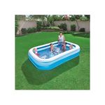 Casa si Gradina - Gradina si terasa - Piscine si accesorii - Piscine - Piscina gonflabila Bestway, albastra, dreptunghiulara, 262 x 175 x 51 cm - Infinity.ro