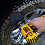 Market - Curatenie si intretinere casa - Produse menaj - Accesorii curatenie - Perie rotunda medie pentru Mocheta & Uz Caznic / Profesional - MyStyle® - Detailing Carpet Brush cu Adaptor Bormasina - Infinity.ro