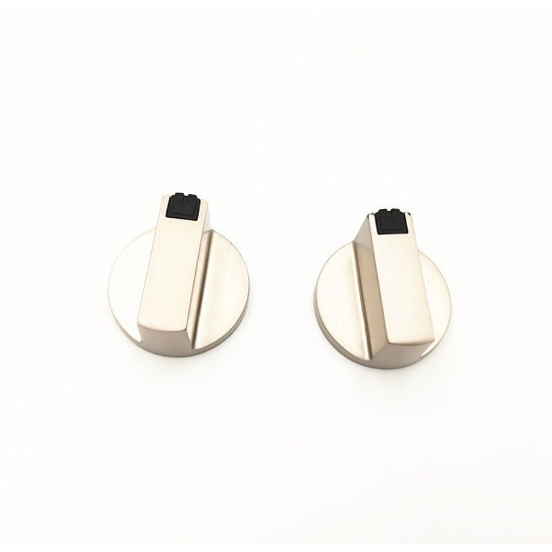 Electronice si Electrocasnice - Aragazuri, cuptoare si hote - Accesorii aragazuri, cuptoare si hote - Accesorii aragazuri - Set 2 butoane aragaz universal, aliaj zinc, 6mm, 39mm * 18mm - Infinity.ro