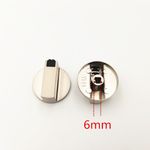 Electronice si Electrocasnice - Aragazuri, cuptoare si hote - Accesorii aragazuri, cuptoare si hote - Accesorii aragazuri - Set 2 butoane aragaz universal, aliaj zinc, 6mm, 39mm * 18mm - Infinity.ro