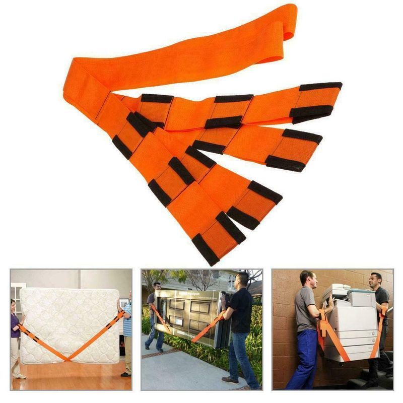 Casa si Gradina - Mobilier - Feronerie si accesorii mobila - Set 2 curele pentru ridicarea si transportul mobilierului, greutate maxima 900kg - Infinity.ro