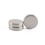 Casa si Gradina - Mobilier - Feronerie si accesorii mobila - Magneti neodim rotund 3mm x 1mm (3x1) - Magneti pe timpan casti inductive , pachet 10 bucati/set - Infinity.ro