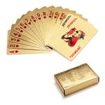 Jucarii, Copii si Bebe - Jucarii si jocuri - Jocuri si puzzle - Jocuri de societate - Carti de joc foita AURII ( poker ) + certificat de autenticitate - Infinity.ro