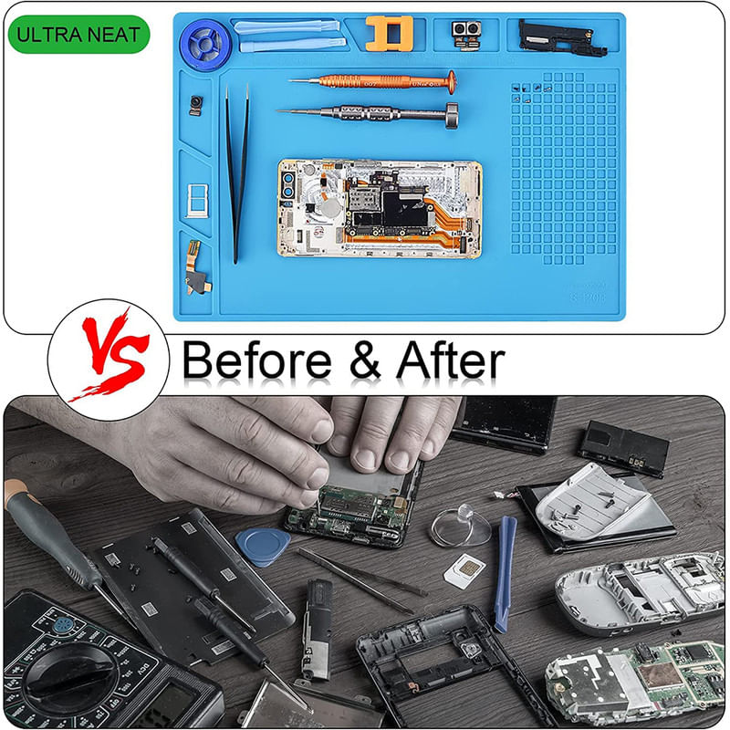Auto si Moto - Intretinere auto - Covorase auto - Covoras pentru pistol de lipit, Silicon, Albastru - Infinity.ro