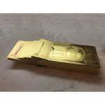 Jucarii, Copii si Bebe - Jucarii si jocuri - Jocuri si puzzle - Jocuri de societate - Carti de joc foita AURII ( poker ) + certificat de autenticitate - Infinity.ro