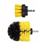 Market - Curatenie si intretinere casa - Produse menaj - Accesorii curatenie - Set 2 Perii pentru Mocheta & Uz Casnic / Profesional Detailing Carpet Brush cu Adaptor Bormasina - Infinity.ro