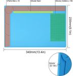 Auto si Moto - Intretinere auto - Covorase auto - Covoras pentru pistol de lipit, Silicon, Albastru - Infinity.ro