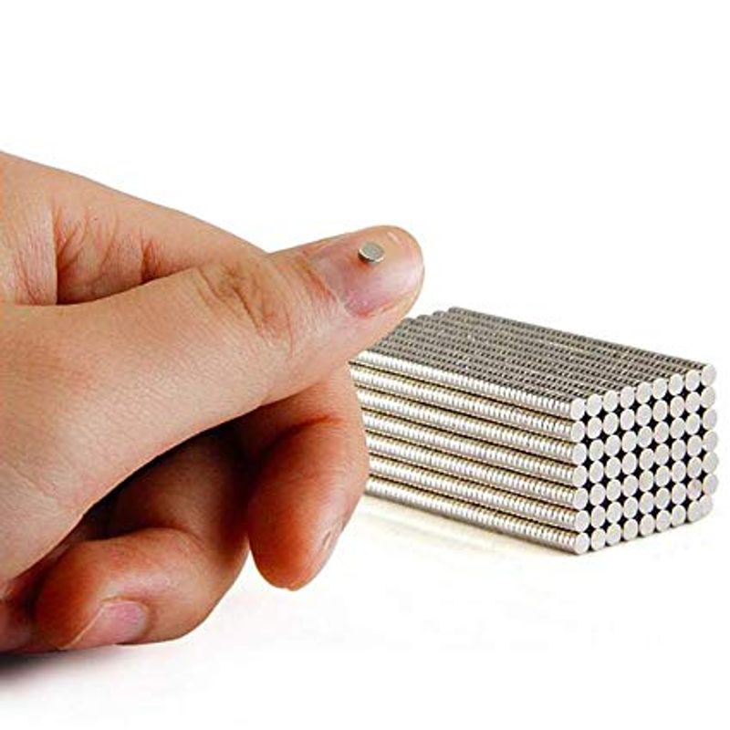 Casa si Gradina - Mobilier - Feronerie si accesorii mobila - Magneti neodim rotund 3mm x 1mm (3x1) - Magneti pe timpan casti inductive , pachet 10 bucati/set - Infinity.ro