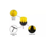 Market - Curatenie si intretinere casa - Produse menaj - Accesorii curatenie - Set 2 Perii pentru Mocheta & Uz Casnic / Profesional Detailing Carpet Brush cu Adaptor Bormasina - Infinity.ro