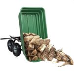 Casa si Gradina - Gradina si terasa - Mobilier exterior - Accesorii pentru gradina - Carucior de gradina, sarcina maxima 300 kg, cupa rabatabila, maner lung cu burete antiderapant - Infinity.ro