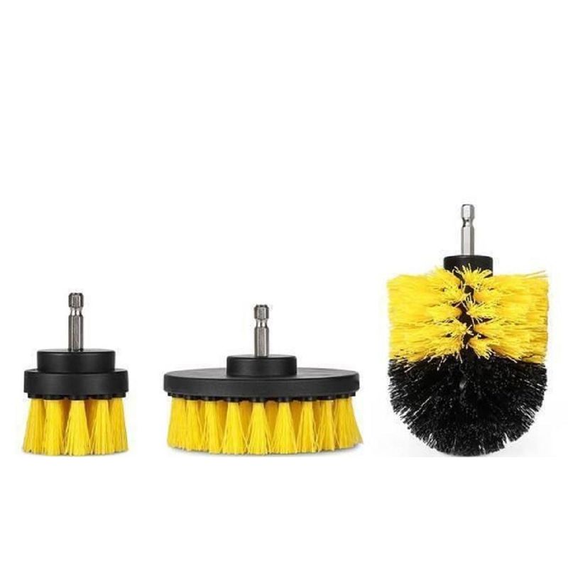 Market - Curatenie si intretinere casa - Produse menaj - Accesorii curatenie - Set Perii pentru Mocheta & Uz Casnic / Profesional - MyStyle® - Detailing Carpet Brush cu Adaptor Bormasina - Infinity.ro