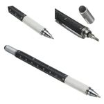 Carti si Birotica - Birotica - Instrumente de scris - Pixuri si stilouri - Pix 6 in1 Multifunctional Rigla, 2 Surubelnite, Touchscreen Pen, Nivela cu Bula - Infinity.ro