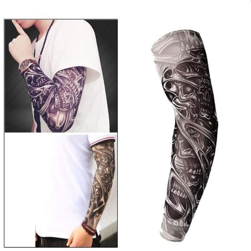 Fashion, accesorii si bijuterii - Barbati - Accesorii barbati - Alte accesorii barbati - Maneca tatuata MyStyle 3D Print - Imita un tatuaj real 100% - Body art tattoo maneca - Infinity.ro