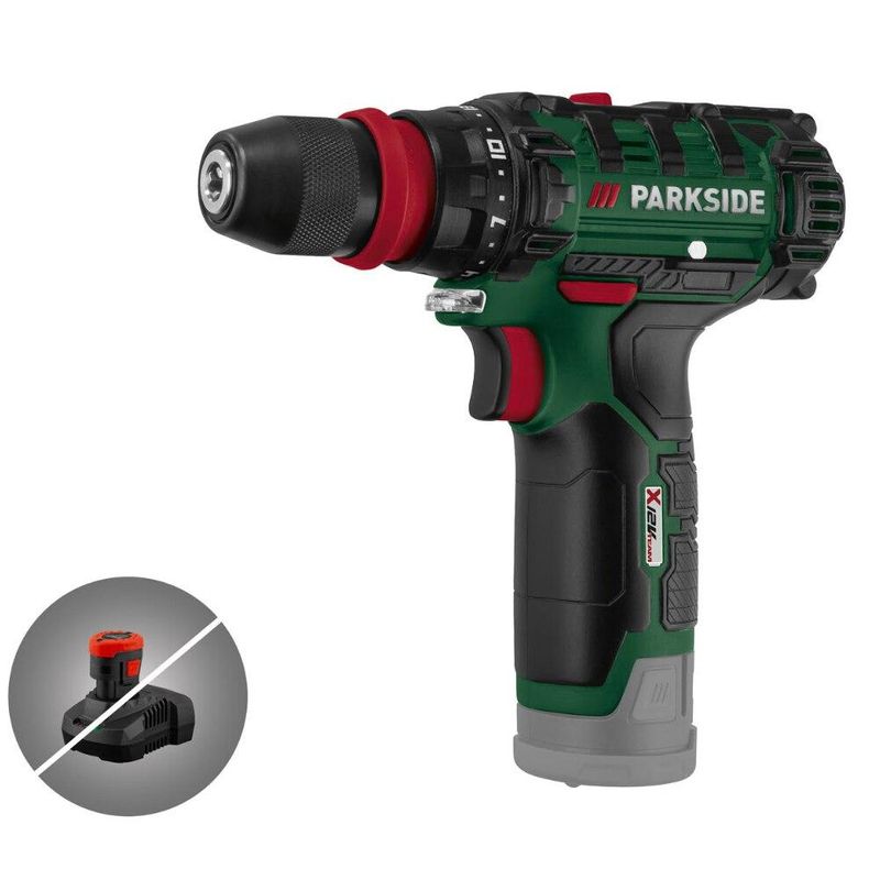 Casa si Gradina - Constructii - Scule electrice si accesorii - Masini de gaurit si insurubat - Masina de Gaurit si Insurubat Parkside 12V  Eficienta si Versatilitate Fara Acumulator, Bormasina - Infinity.ro