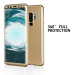 Laptop, Telefoane si Tablete - Telefoane mobile si accesorii - Accesorii Telefoane - Huse telefoane - Husa FullBody MyStyle Gold pentru Samsung Galaxy S9 Plus acoperire completa 360 grade cu folie de protectie gratis - Infinity.ro