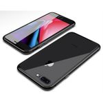 Laptop, Telefoane si Tablete - Telefoane mobile si accesorii - Accesorii Telefoane - Huse telefoane - Husa Magnetic Glass 360° (sticla fata + spate) pentru iPhone 7 Plus, Negru - Infinity.ro