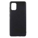 Laptop, Telefoane si Tablete - Telefoane mobile si accesorii - Accesorii Telefoane - Huse telefoane - Husa pentru Samsung Galaxy A51, MyStyle Perfect Fit cu insertii de carbon, negru - Infinity.ro