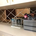 Laptop, Telefoane si Tablete - Telefoane mobile si accesorii - Accesorii Telefoane - Huse telefoane - Set 32 Oglinzi Acrilice Diamant Romb Sticker Auto-adeziv Decorativ pentru Baie Living si Bucatarie 50 x 100 cm, MyStyle® - Infinity.ro