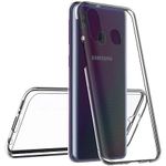 Laptop, Telefoane si Tablete - Telefoane mobile si accesorii - Accesorii Telefoane - Huse telefoane - Husa 360° pentru Samsung Galaxy A40, TPU Transparent fata+spate - Infinity.ro