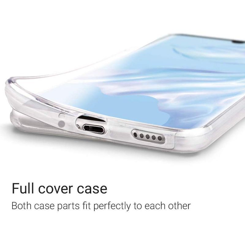 Laptop, Telefoane si Tablete - Telefoane mobile si accesorii - Accesorii Telefoane - Huse telefoane - Husa Full TPU 360° (fata + spate) pentru Huawei P30 Pro, Transparenta - Infinity.ro