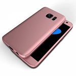 Laptop, Telefoane si Tablete - Telefoane mobile si accesorii - Accesorii Telefoane - Huse telefoane - Husa Fullbody MyStyle Rose-Gold pentru Samsung Galaxy S7 Edge acoperire completa 360 grade cu folie de protectie gratis - Infinity.ro