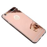 Laptop, Telefoane si Tablete - Telefoane mobile si accesorii - Accesorii Telefoane - Huse telefoane - Husa Apple iPhone 7, MyStyle Elegance Luxury tip oglinda, Rose-Gold - Infinity.ro