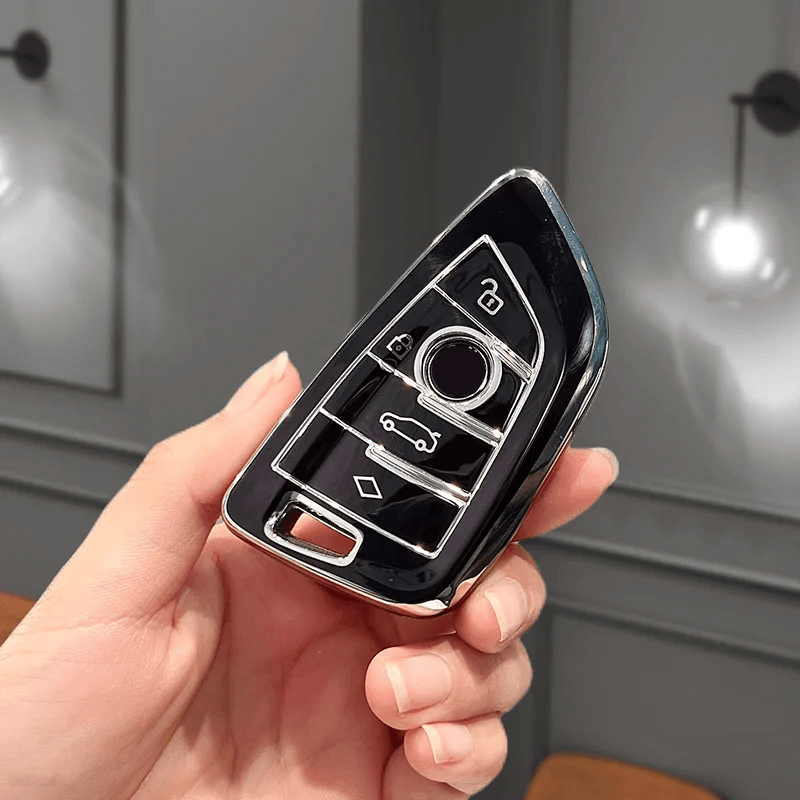 Auto si Moto - Electronice auto - Accesorii electronice auto - Husa pentru cheie smart BMW X1 X3 X4 X5 X6 F15 F16 F48 G01 G02 F48 G30 G38 525 540 740 - Infinity.ro