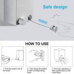 Market - Spalare si intretinere rufe - Uscatoare de rufe si accesorii - Suport de uscare portabil, Otel inoxidabil, 4.2 m, Alb - Infinity.ro