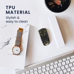 Auto si Moto - Electronice auto - Accesorii electronice auto - Husa Cheie Auto pentru Audi - 3 Butoane - Keyless Go, Silicon, Negru / Gold, 56004.01 - Infinity.ro