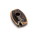 Auto si Moto - Electronice auto - Accesorii electronice auto - Husa de protectie Premium pentru cheie Mercedes-Benz, material TPU de inalta calitate, compatibil cu Mercedes - Infinity.ro