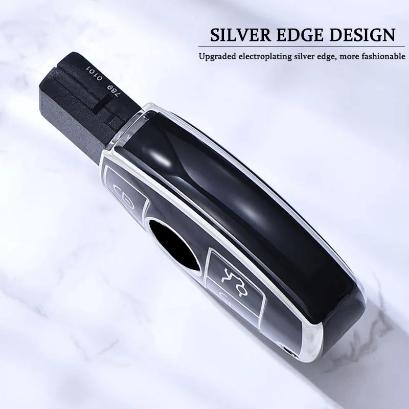 Auto si Moto - Electronice auto - Accesorii electronice auto - Husa pentru cheie Mercedes GLS GLA GLK GLC CLS CLA AMG W204 W205 W212 W463 W176 - Infinity.ro