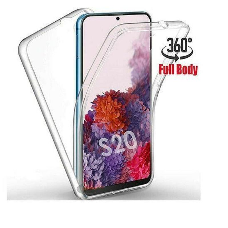 Laptop, Telefoane si Tablete - Telefoane mobile si accesorii - Accesorii Telefoane - Huse telefoane - Husa Samsung Galaxy S20 Plus - FullCover 360 TPU/PC Clear - Infinity.ro