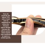 Auto si Moto - Electronice auto - Accesorii electronice auto - Husa de protectie Premium pentru cheie Mercedes-Benz, material TPU de inalta calitate, compatibil cu Mercedes - Infinity.ro