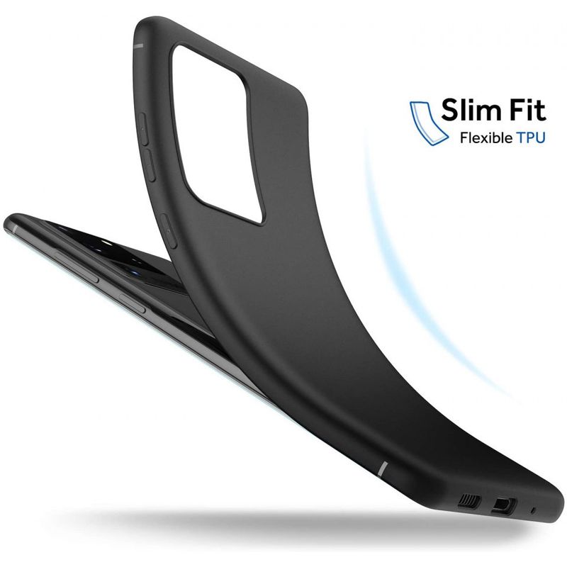 Laptop, Telefoane si Tablete - Telefoane mobile si accesorii - Accesorii Telefoane - Huse telefoane - Husa Samsung Galaxy S20 Ultra, slim antisoc Negru - Infinity.ro