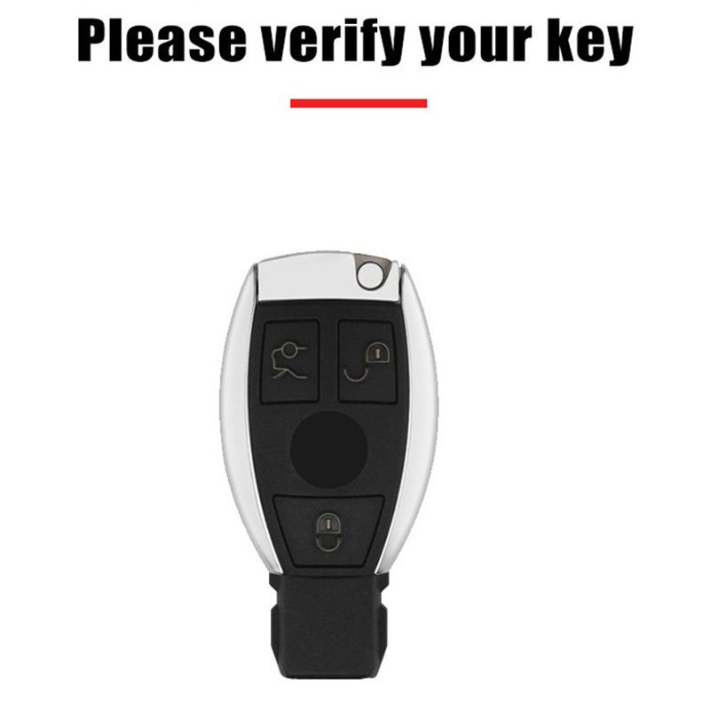 Auto si Moto - Electronice auto - Accesorii electronice auto - Husa negru pentru cheie 3 butoane Mercedes CLA GLC GLA GLK W203 W210 W211 W204 W176 A B C R Class - Infinity.ro