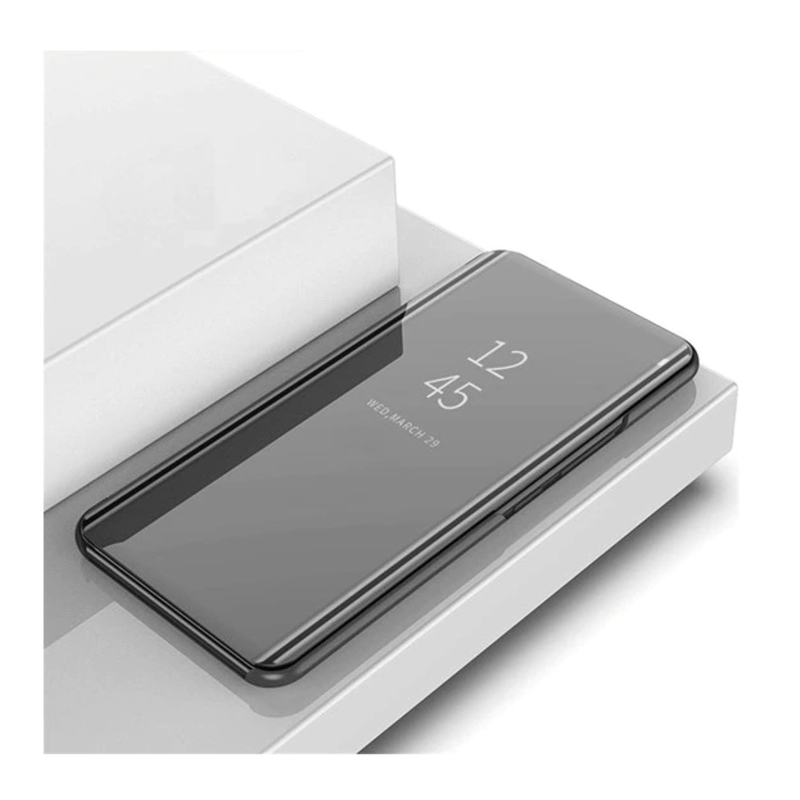 Laptop, Telefoane si Tablete - Telefoane mobile si accesorii - Accesorii Telefoane - Huse telefoane - Husa Book cover Clear View compatibila cu Samsung Galaxy S22, Negru - Infinity.ro