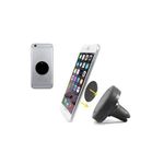 Laptop, Telefoane si Tablete - Telefoane mobile si accesorii - Accesorii Telefoane - Suport si docking telefoane - Suport auto magnetic de culoare neagra pentru telefoane mobile, prindere la ventilatie - Infinity.ro