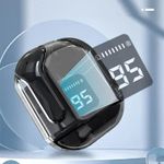 TV, Audio-Video si Foto - Portabile audio - Casti audio - Casti wireless bluetooth,Buds Ultrapods, Audio, Anularea Zgomotului, Fara fir, Afisaj Digital, Microfon, Negru - Infinity.ro