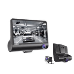 Auto si Moto - Electronice auto - Camere auto si DVR - Camera auto de bord DVR Tripla Fata, Spate, Interior, MaxTech, Ecran IPS de 4.0 inch, FULL-HD 1080p, Unghi - Infinity.ro