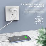 Laptop, Telefoane si Tablete - Telefoane mobile si accesorii - Accesorii Telefoane - Incarcatoare telefoane - Incarcator Fast Charge 20W si Cablu de Date Fast Charge 1M Type-C-Lightning, Compatibil cu iPhone 14 / 14 Pro - Infinity.ro