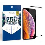 Laptop, Telefoane si Tablete - Telefoane mobile si accesorii - Accesorii Telefoane - Folii protectie telefoane - Folie de protectie compatibila cu iPhone 14 Max, Sticla securizata 9H full-screen, Transparent-negru - Infinity.ro